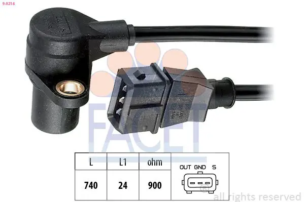 Handler.Part Pulse sensor, flywheel FACET 90214 1