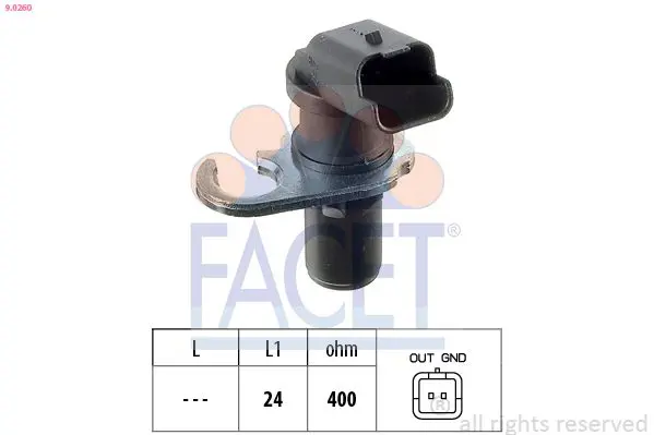 Handler.Part Pulse sensor, flywheel FACET 90259 1