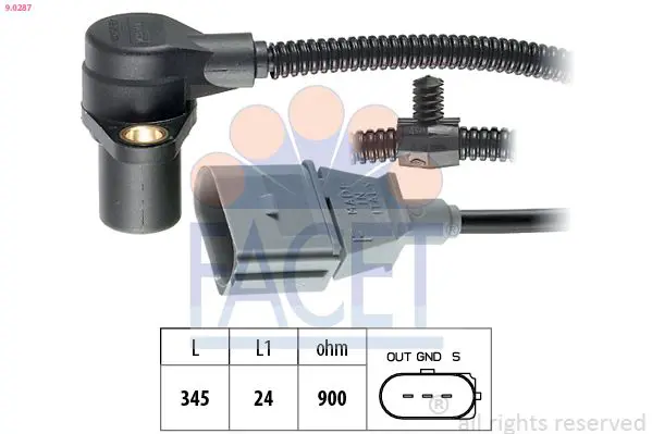 Handler.Part Pulse sensor, flywheel FACET 90287 1