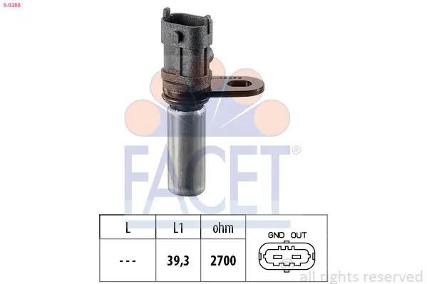 Handler.Part Pulse sensor, flywheel FACET 90288 1