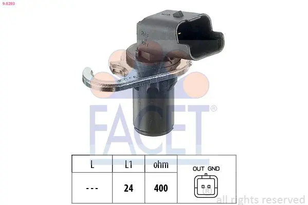 Handler.Part Pulse sensor, flywheel FACET 90293 1