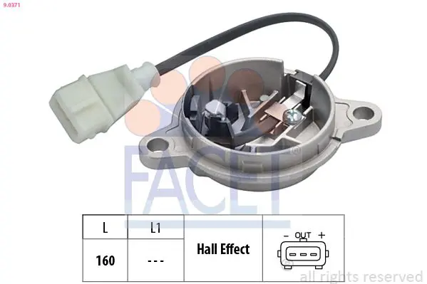 Handler.Part Sensor, camshaft position FACET 90371 1