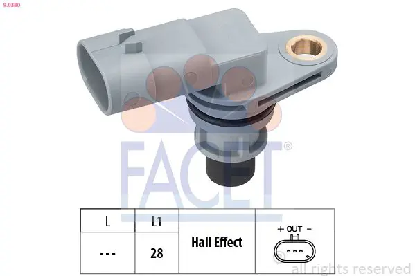 Handler.Part Pulse sensor, flywheel FACET 90380 1