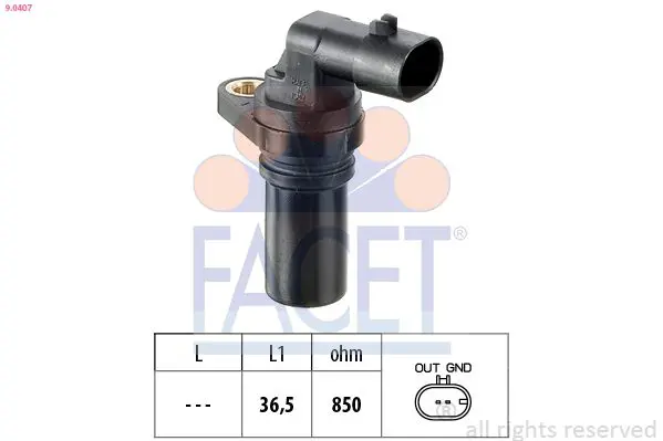 Handler.Part Pulse sensor, flywheel FACET 90407 1