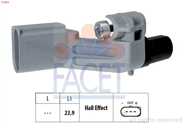 Handler.Part Pulse sensor, flywheel FACET 90464 1