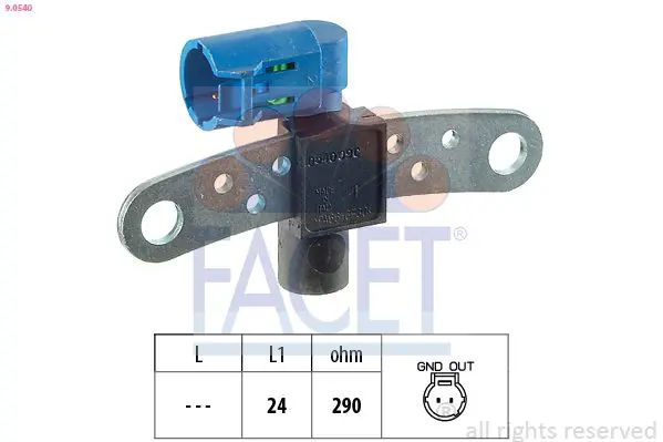 Handler.Part Pulse sensor, flywheel FACET 90540 1