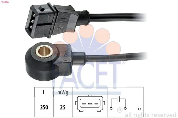 Handler.Part Knock sensor FACET 93016 1