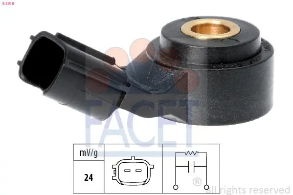 Handler.Part Knock sensor FACET 93018 1