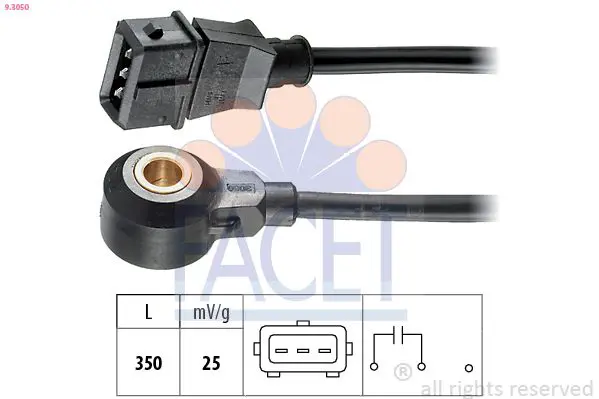 Handler.Part Knock sensor FACET 93050 1