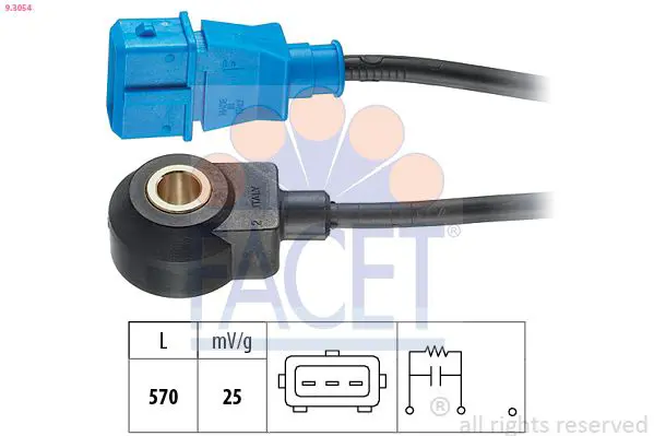 Handler.Part Knock sensor FACET 93054 1