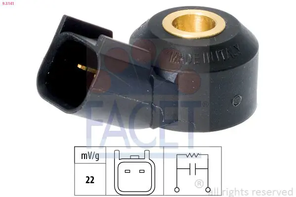 Handler.Part Knock sensor FACET 93141 1