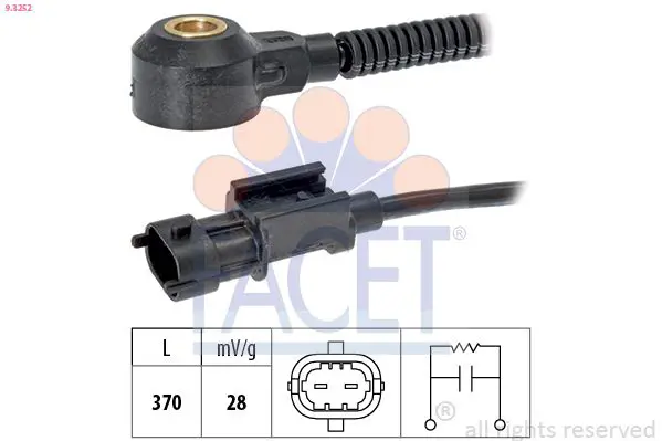 Handler.Part Knock sensor FACET 93252 1