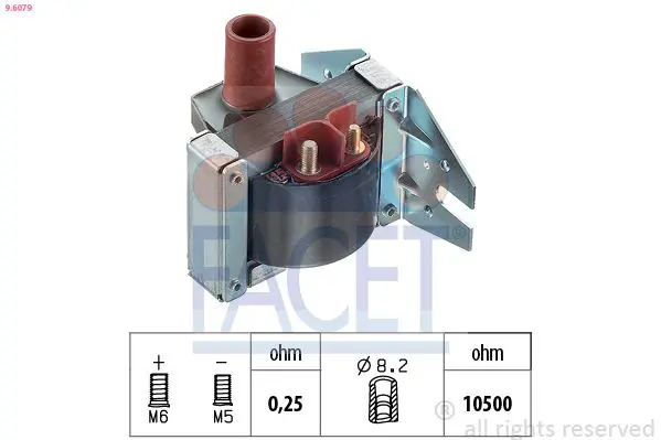 Handler.Part Ignition coil FACET 96079 1