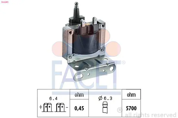 Handler.Part Ignition coil FACET 96241 1