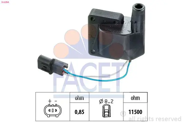 Handler.Part Ignition coil FACET 96297 1