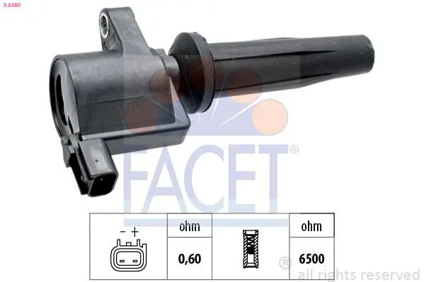 Handler.Part Ignition coil FACET 96380 1