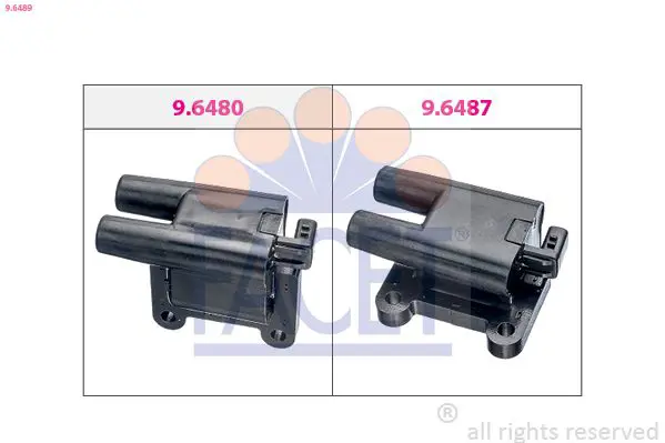 Handler.Part Ignition coil FACET 96489 1