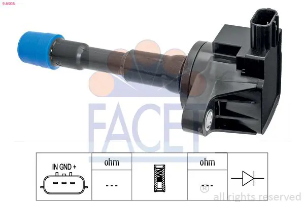 Handler.Part Ignition coil FACET 96508 1