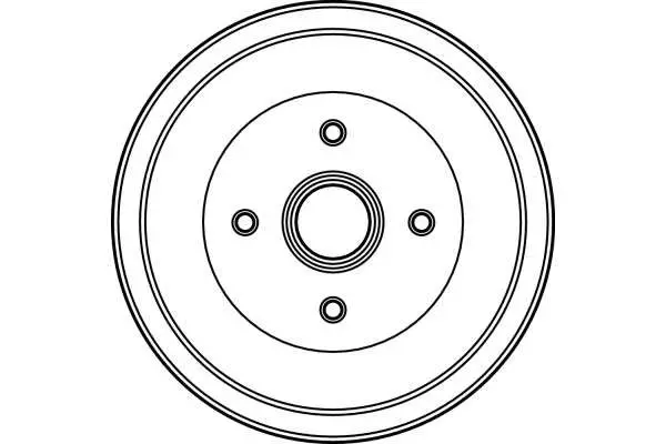 Handler.Part Brake drum TRW DB4019 2