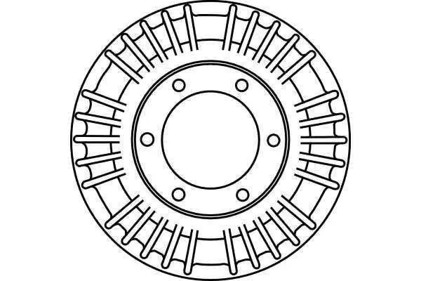 Handler.Part Brake drum TRW DB4125 2