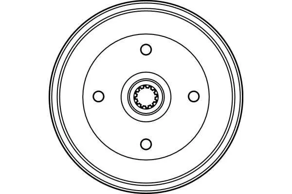 Handler.Part Brake drum TRW DB4143 2