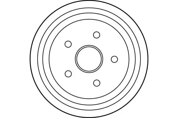 Handler.Part Brake drum TRW DB4145 2