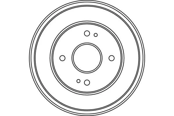 Handler.Part Brake drum TRW DB4146 2