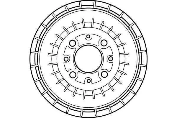 Handler.Part Brake Drum TRW DB4171 2