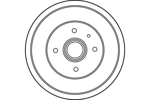 Handler.Part Brake drum TRW DB4200 2