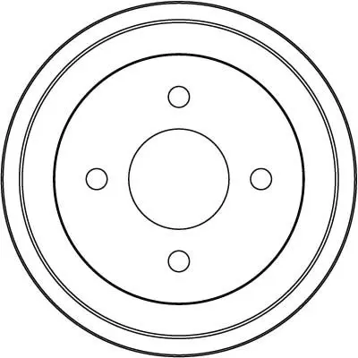 Handler.Part Brake drum TRW DB4243 2