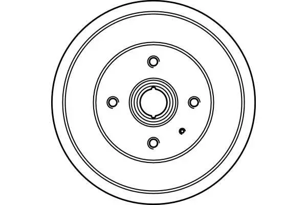 Handler.Part Brake drum TRW DB4247 2