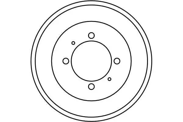 Handler.Part Brake drum TRW DB4318 2