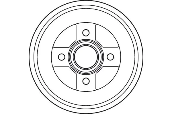 Handler.Part Brake drum TRW DB4404 2