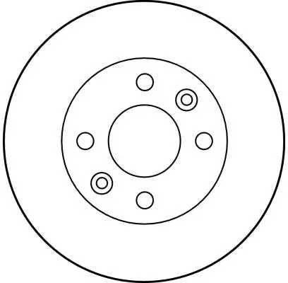 Handler.Part Brake disc TRW DF1009 2