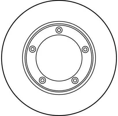 Handler.Part Brake disc TRW DF1209 2