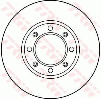 Handler.Part Brake disc TRW DF1300 1