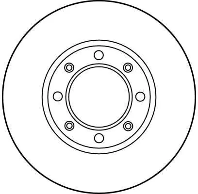 Handler.Part Brake disc TRW DF1300 2