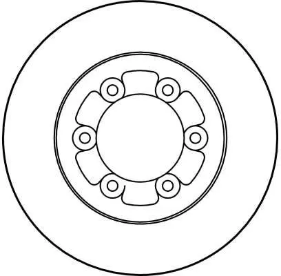 Handler.Part Brake disc TRW DF1432 2