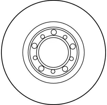 Handler.Part Brake disc TRW DF1545 2