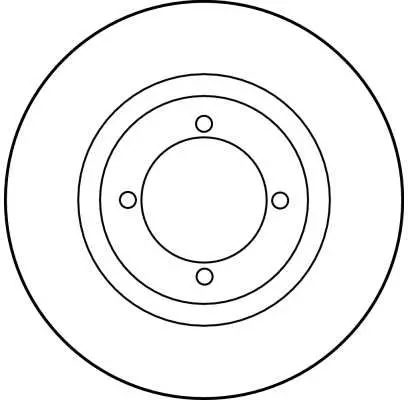 Handler.Part Brake disc TRW DF1661 2