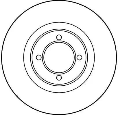 Handler.Part Brake disc TRW DF1858 2