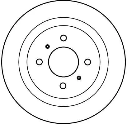 Handler.Part Brake disc TRW DF2023 2