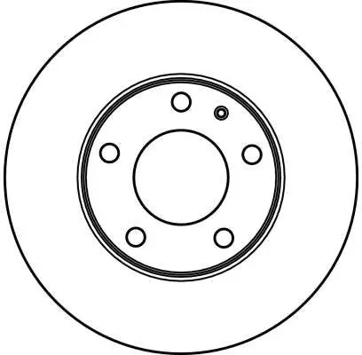 Handler.Part Brake disc TRW DF2551 2