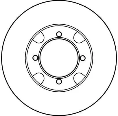 Handler.Part Brake disc TRW DF2589 2