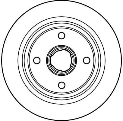 Handler.Part Brake disc TRW DF2605 2