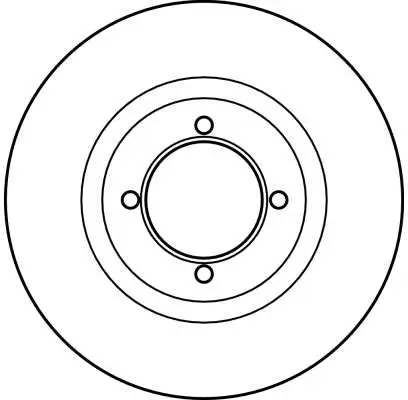 Handler.Part Brake disc TRW DF2642 2