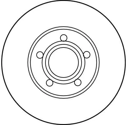 Handler.Part Brake disc TRW DF2692 2