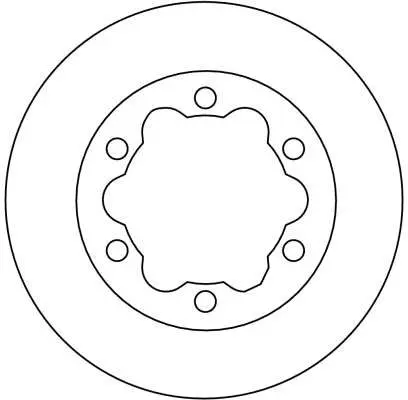 Handler.Part Brake disc TRW DF4089 2