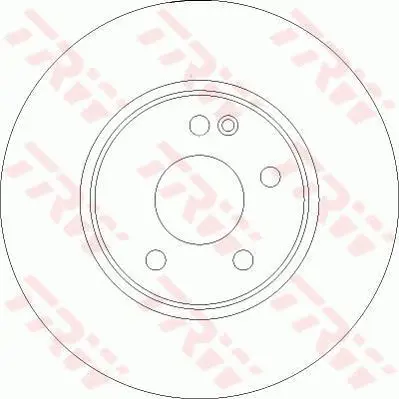 Handler.Part Brake disc TRW DF4181 1