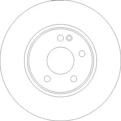 Handler.Part Brake disc TRW DF4181 2